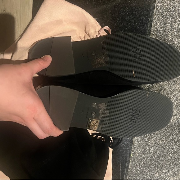 Stuart Weitzman Lowland Black Suede Over The Knee Boots 8.5 NEW - Picture 3 of 6